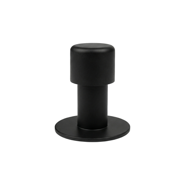 Упор дверной настенный DFIX/W50 INOX BL-24 черный